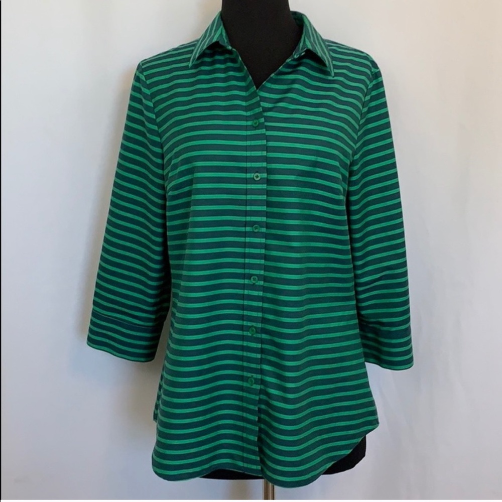 NO IRON blouse (10-12)
